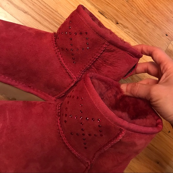 NEW UGG MINI SWAROVSKI CRYSTAL BOOT - Picture 8 of 9
